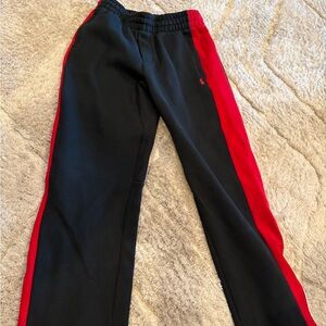 Polo Ralph Lauren joggers.